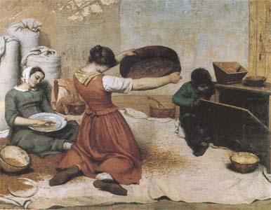 The Winnowers (mk09), Gustave Courbet
